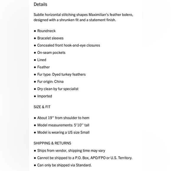 Maximilian fur jacket - Picture 10 of 11